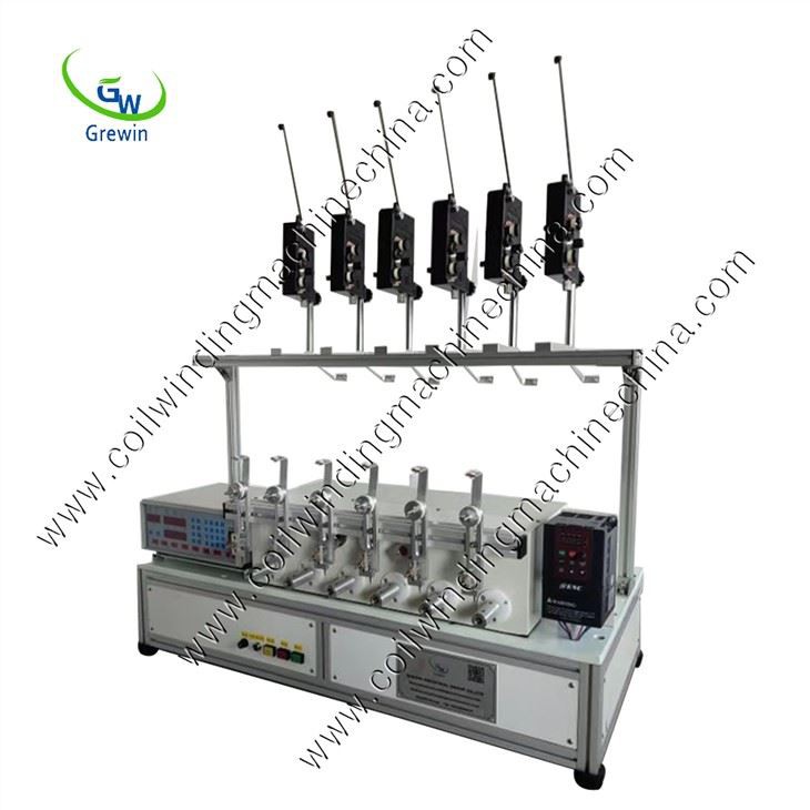GW-609 سکس اسپنڈلز ٹرانسفارمر کوائل وائنڈنگ مشین